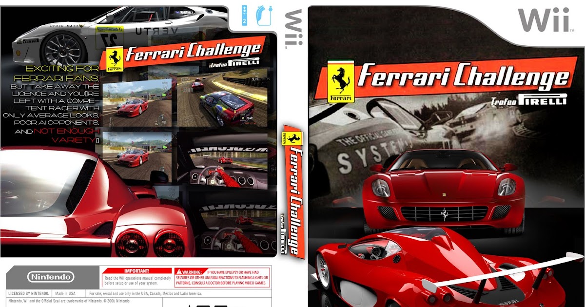 Ferrari Challenge Trofeo Pirelli Capas Games